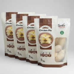 Frozen Chicken Pie (Cooked)